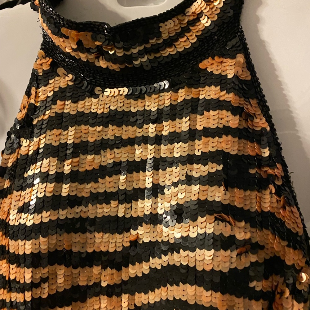Golden dress